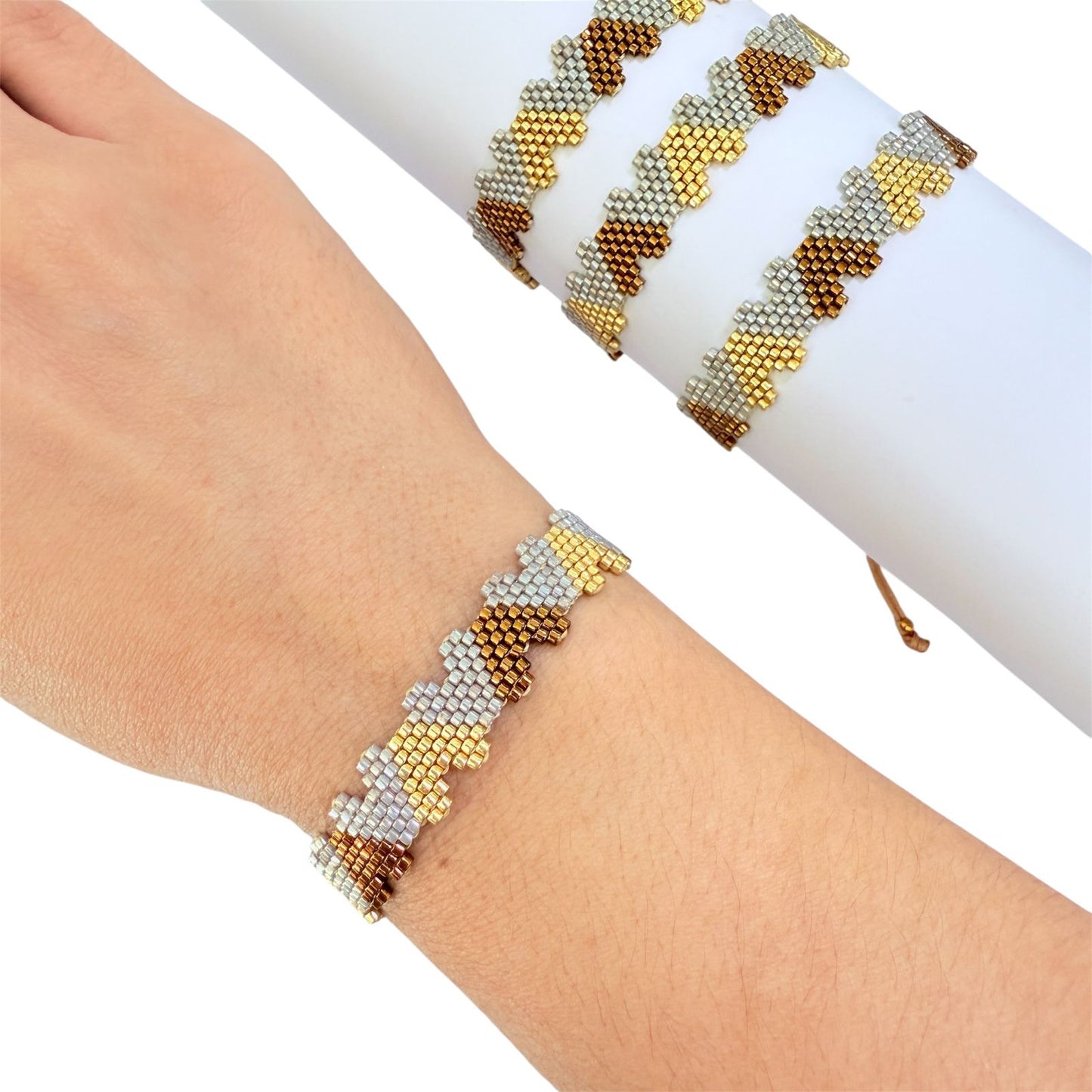 Pulsera Love Metalic