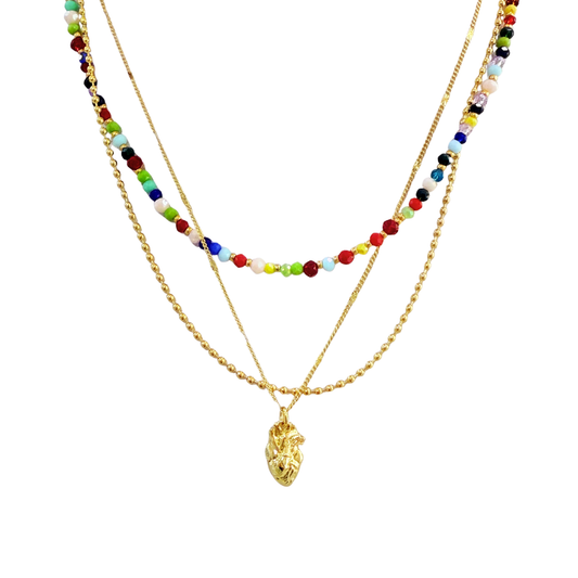 Set x3 Corazón Anatómico