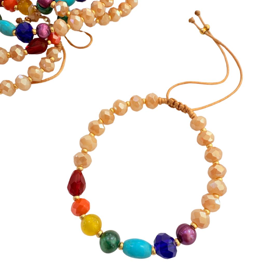 Pulsera Chakra nude