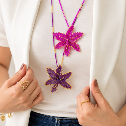 Collar Orquídea