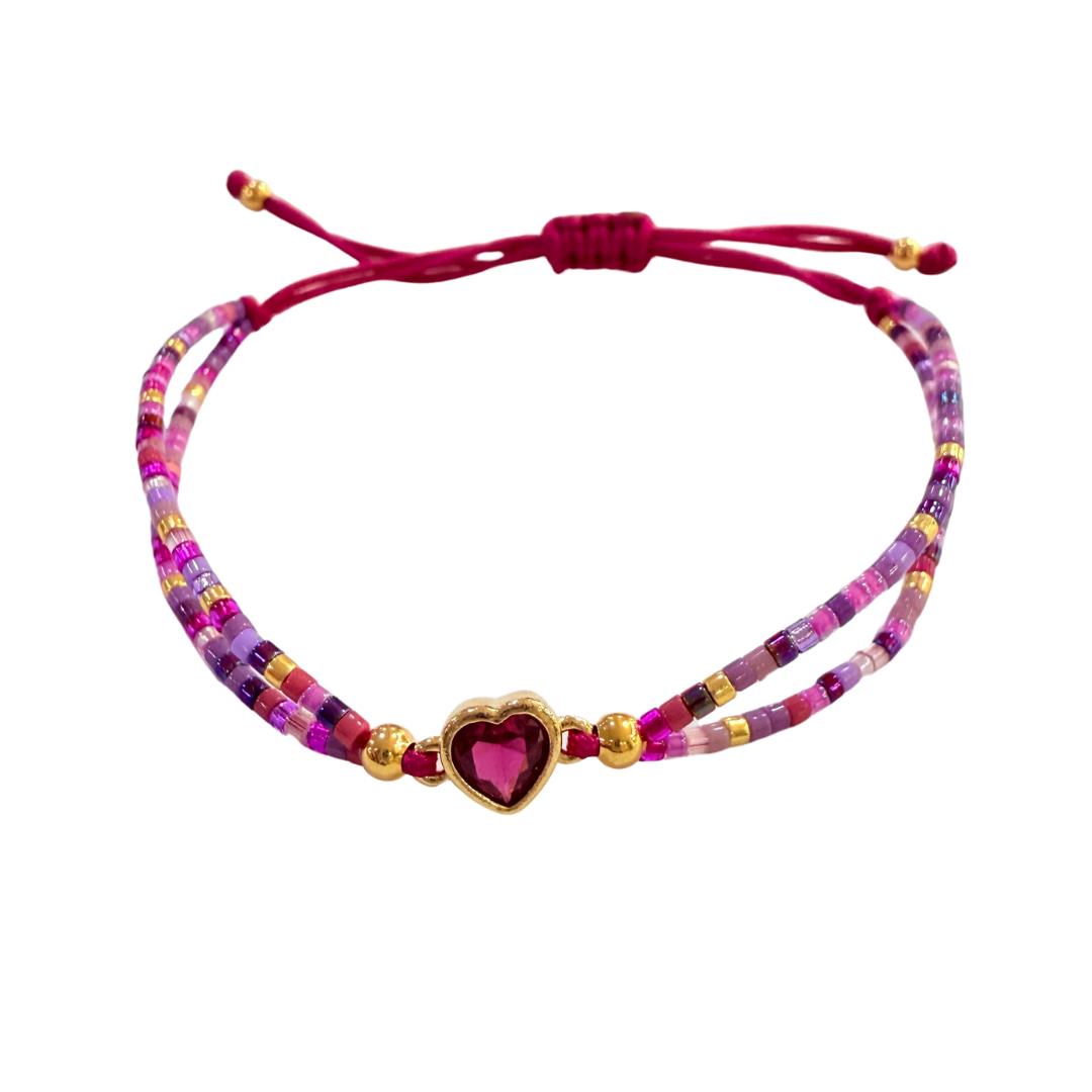 Pulsera Miyuki Love