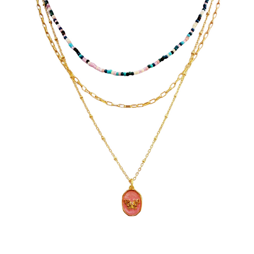 Set x3 Boho Butterfly