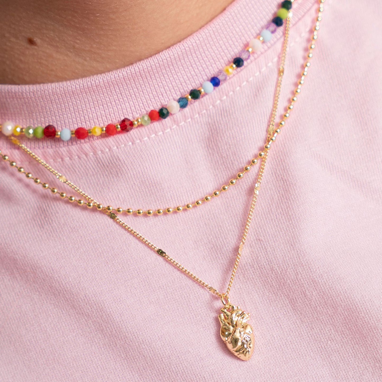 Set x3 Corazón Anatómico