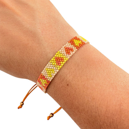 Pulsera Miyuki Corazones