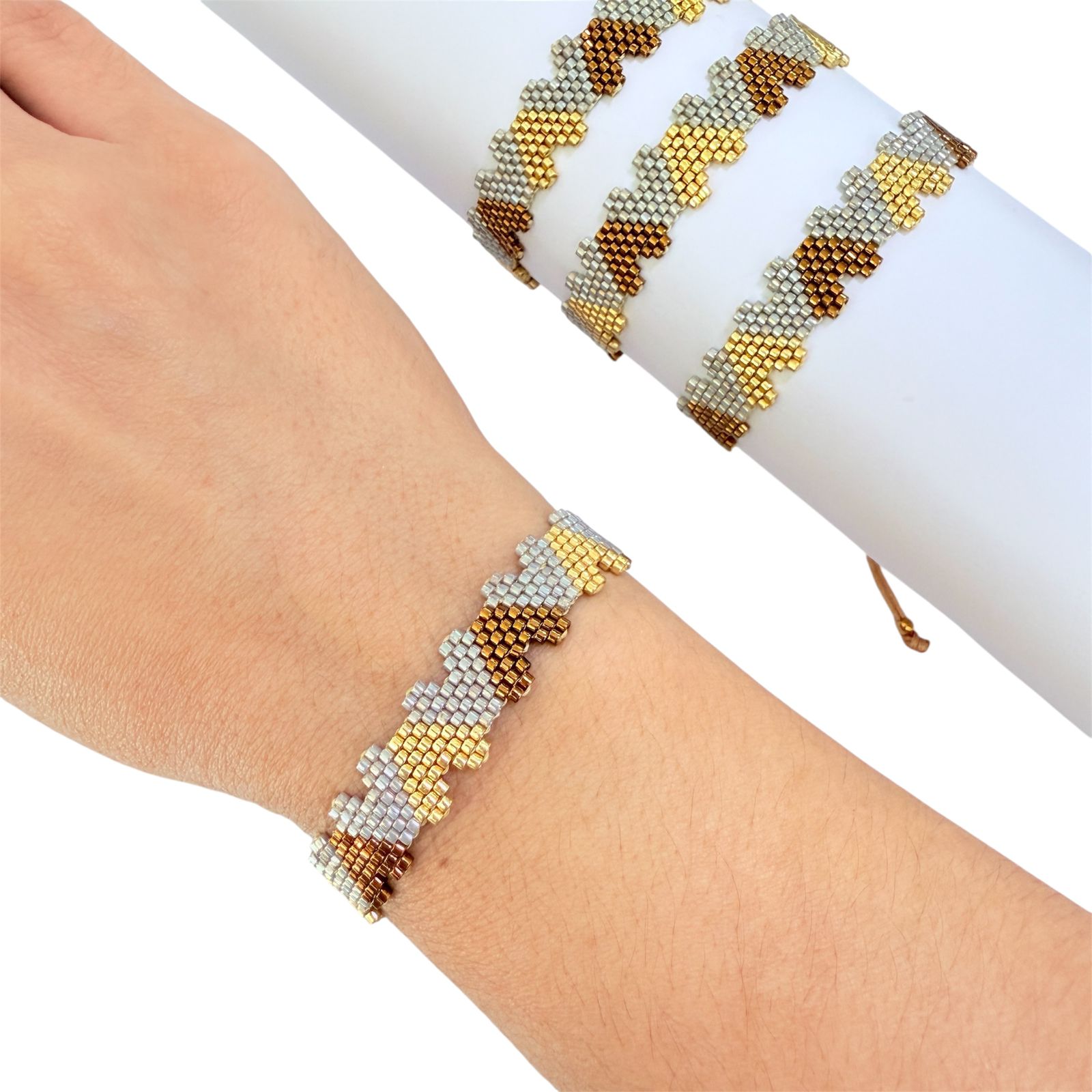 Pulsera Love Metalic