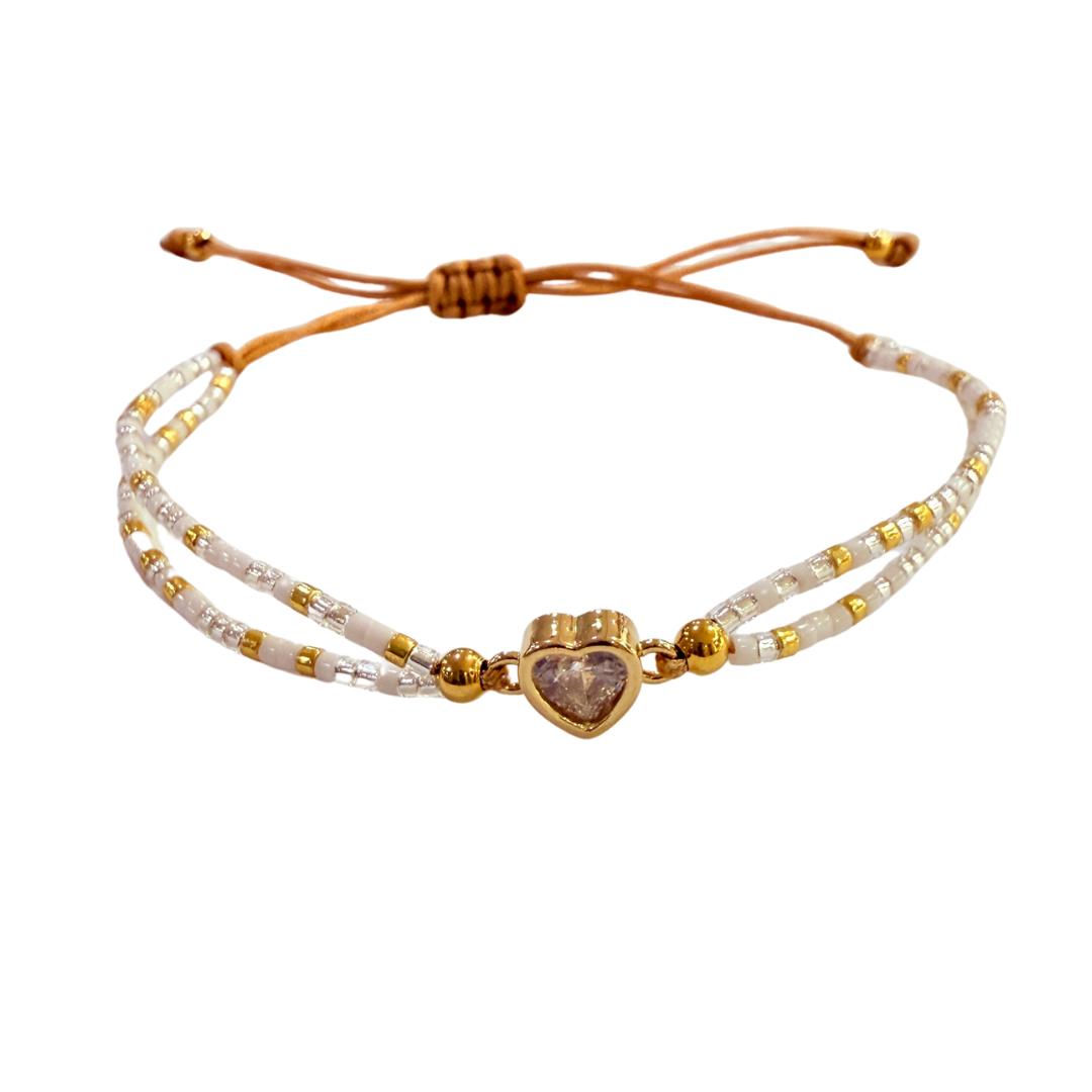 Pulsera Miyuki Love