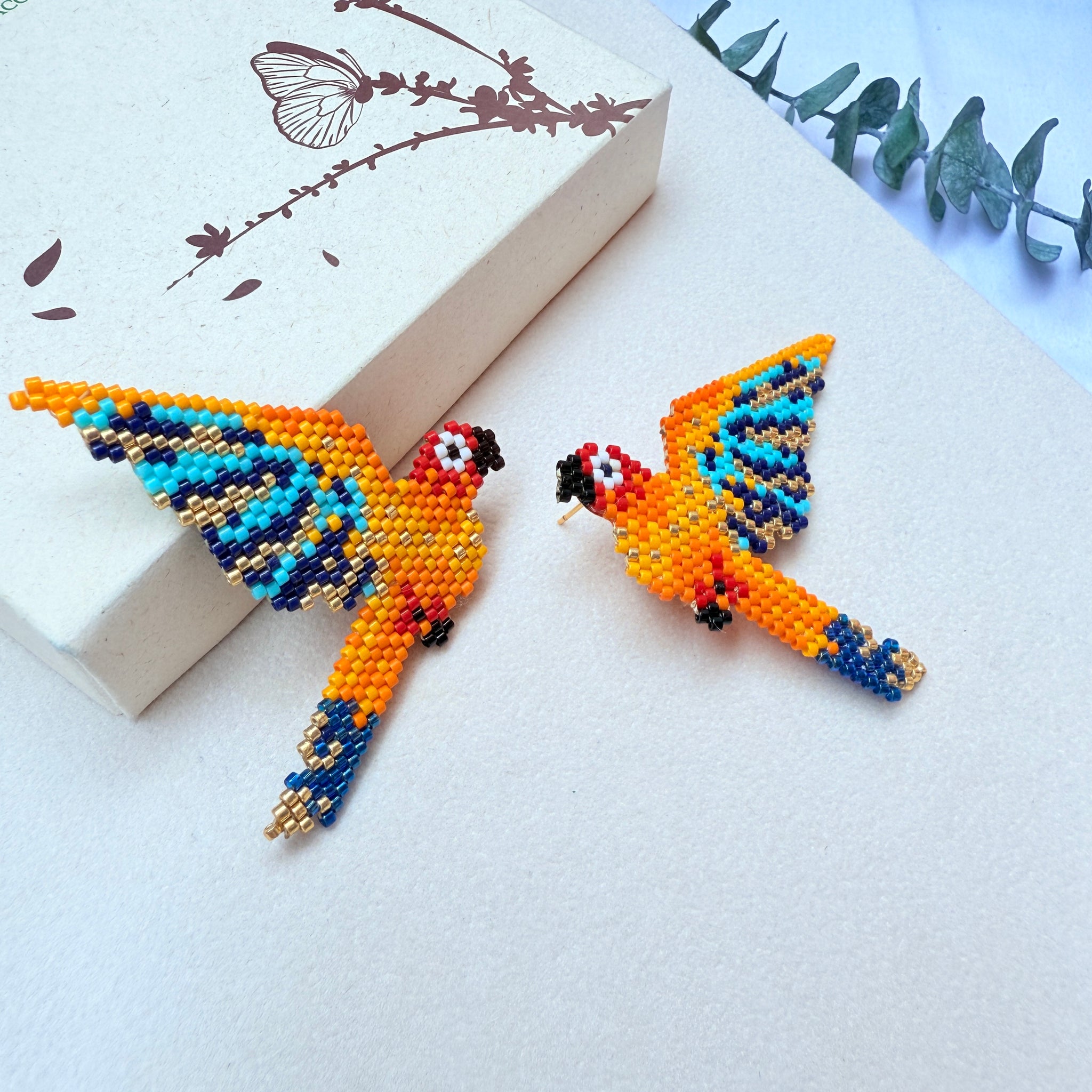 aretes miyuki 