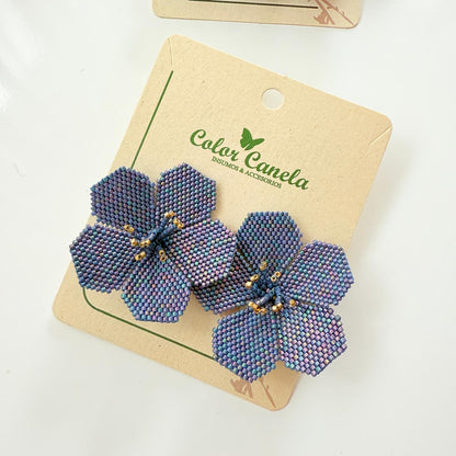 ARETES FLOR MIYUKI