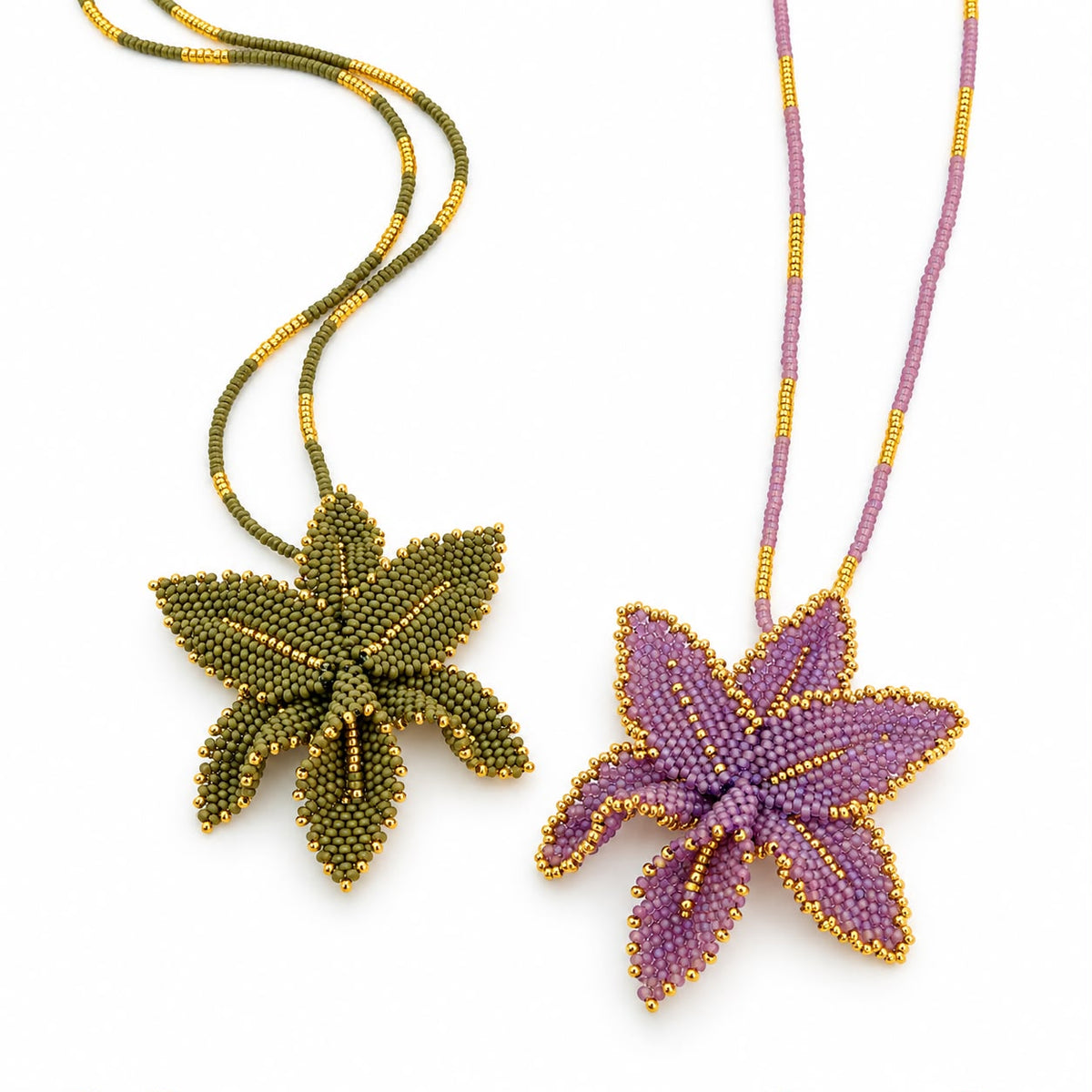 Collar Orquídea