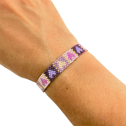 Pulsera Miyuki Corazones